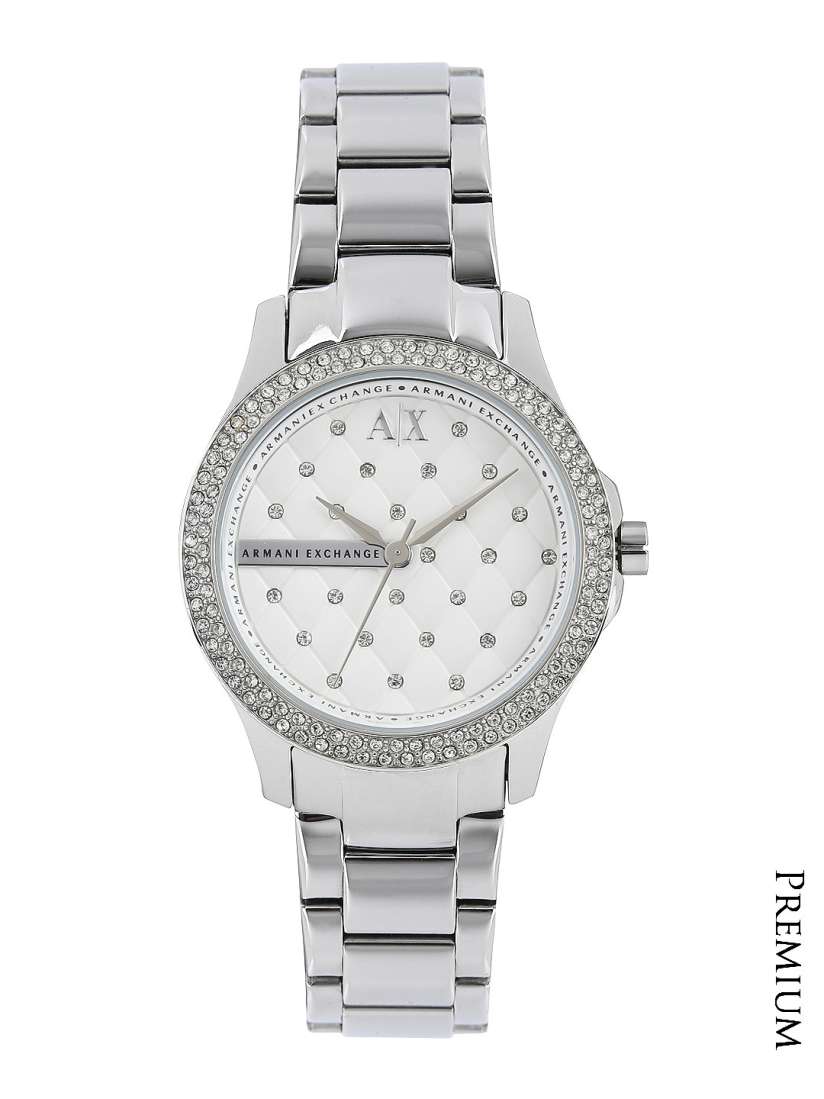 Buy Armani Exchange Women White Dial Watch AX5215 Watches for Women 1291582 Myntra