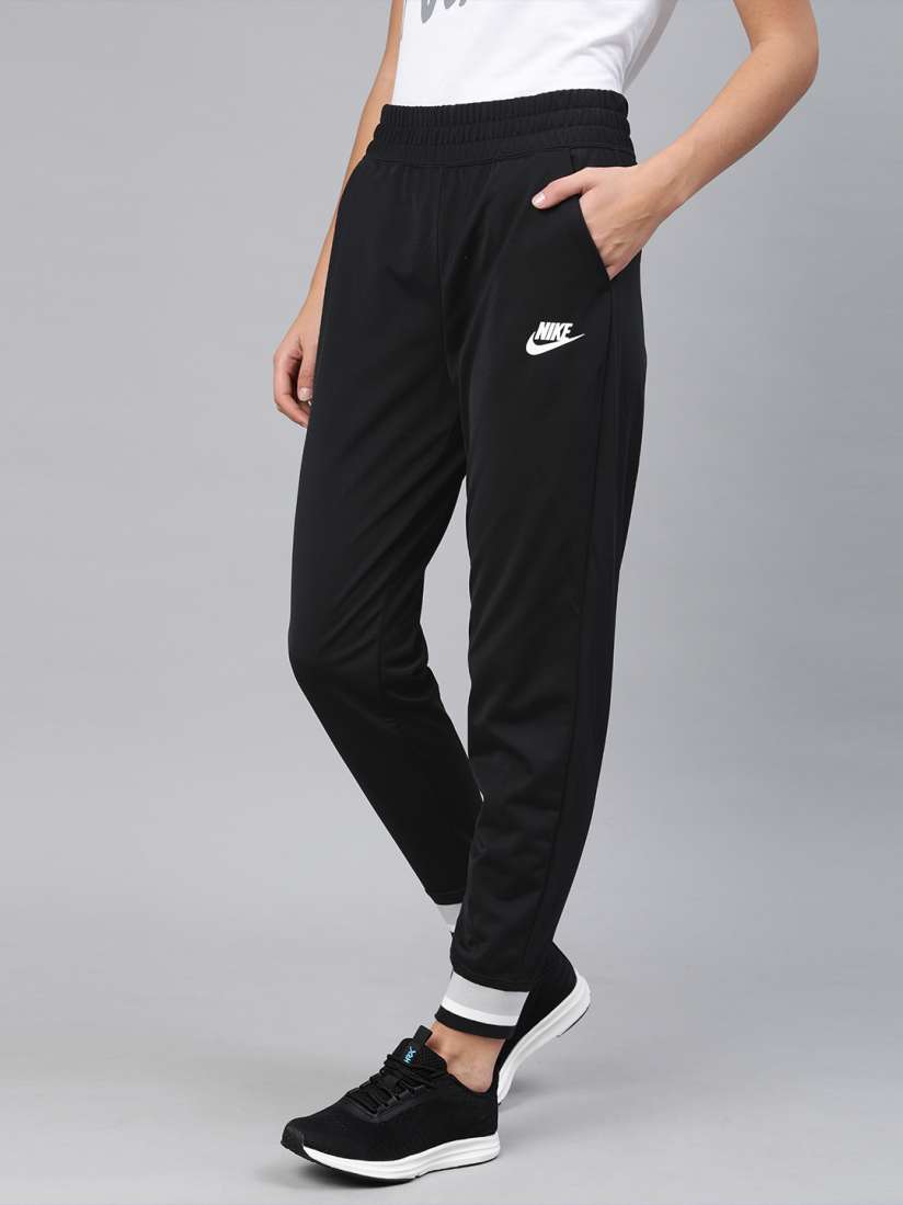 Buy Nike Women Black Solid Heritage Joggers Track Pants for Women 12915980 Myntra