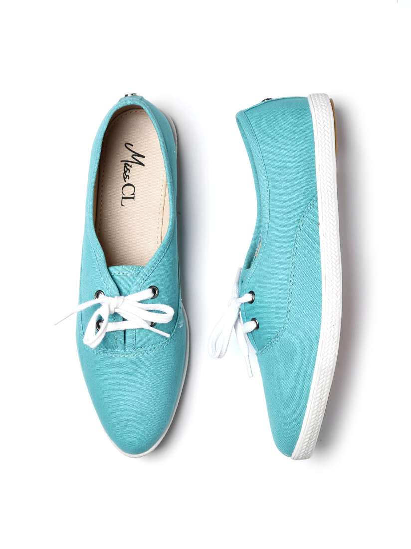 Buy Miss CL by Carlton London Women Sea Green Sneakers Casual Shoes for Women 1294913 Myntra