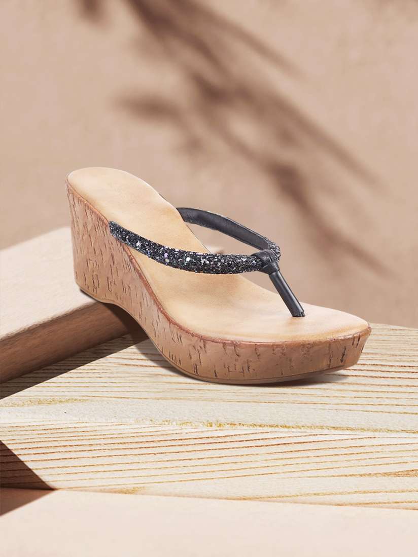 Buy Mochi Women Black Embellished Heels Heels for Women 12952912 Myntra