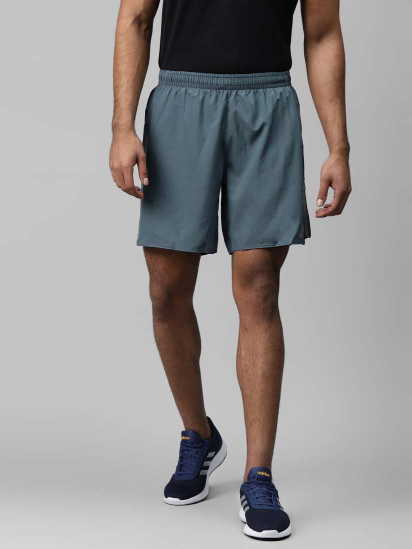 Buy ADIDAS Men Teal Blue Solid Running Saturday Shorts Shorts for Men 12957560 Myntra