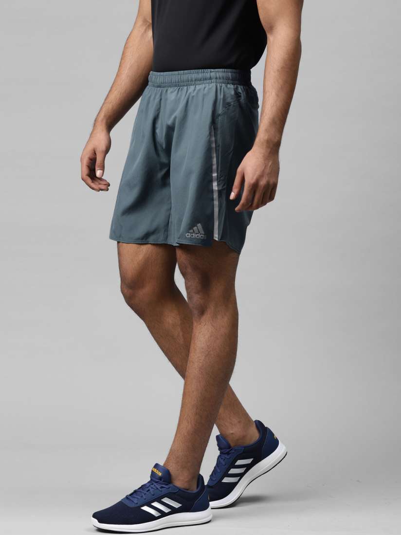 Buy ADIDAS Men Teal Blue Solid Running Saturday Shorts Shorts for Men 12957560 Myntra
