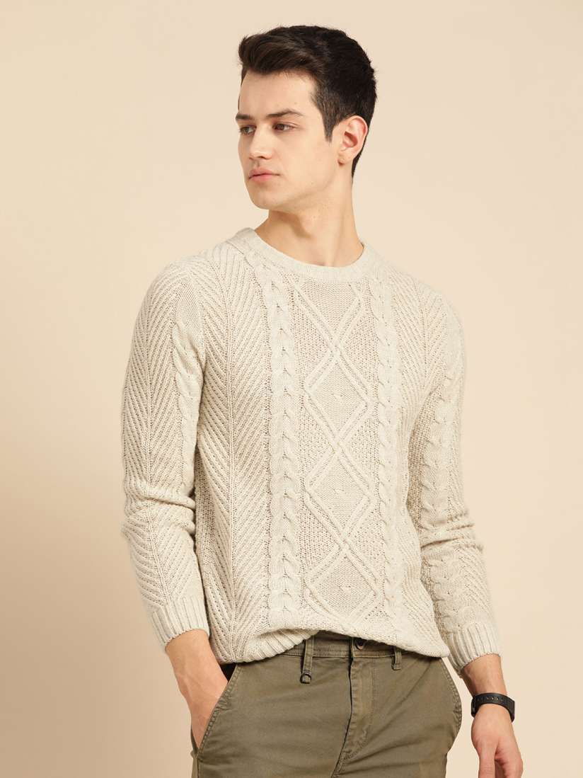 Myntra men's pullover outlet