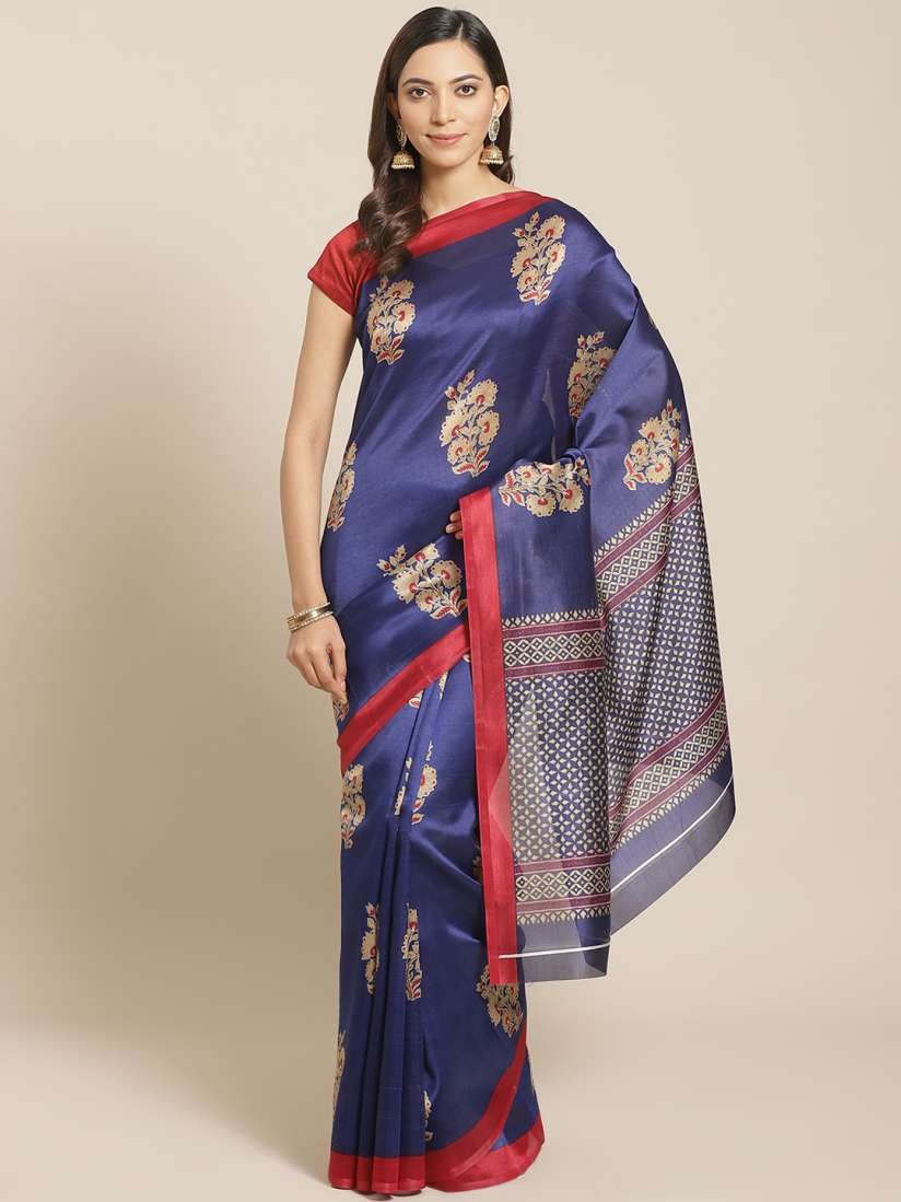 Myntra kalamkari sarees clearance