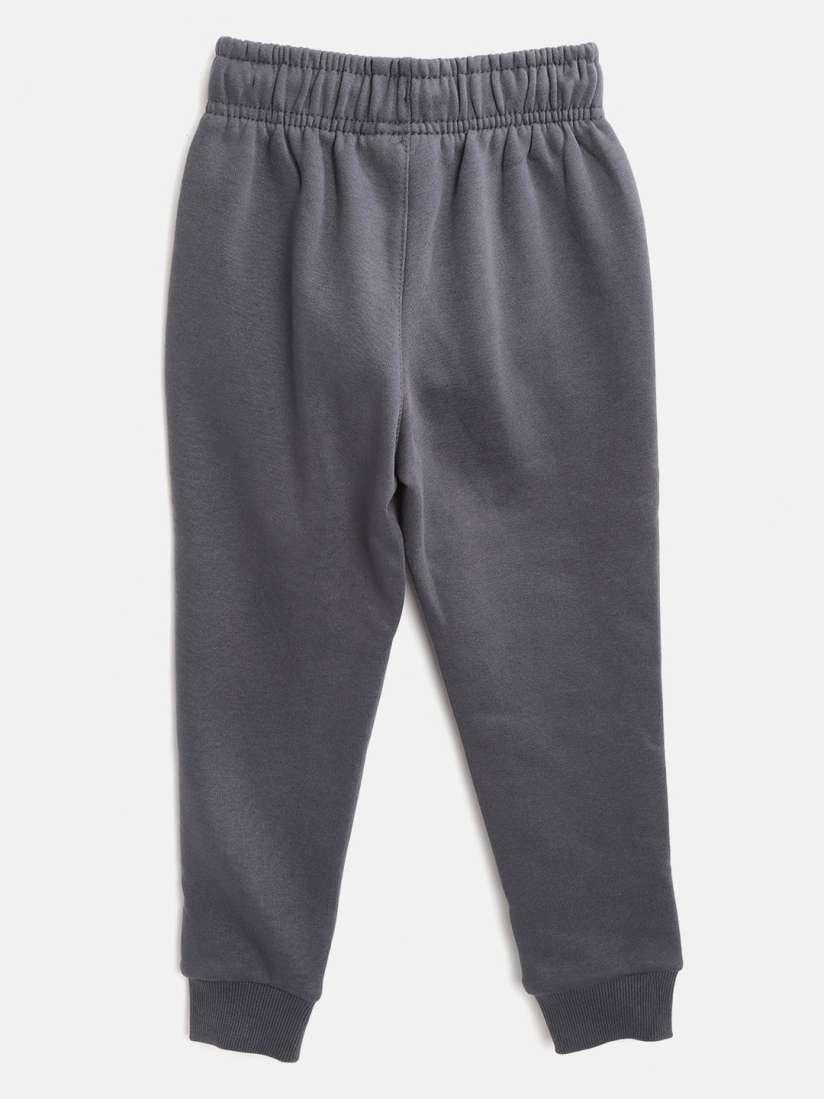 Buy Alcis Boys Charcoal Grey Solid Joggers Track Pants for Boys 12983468 Myntra