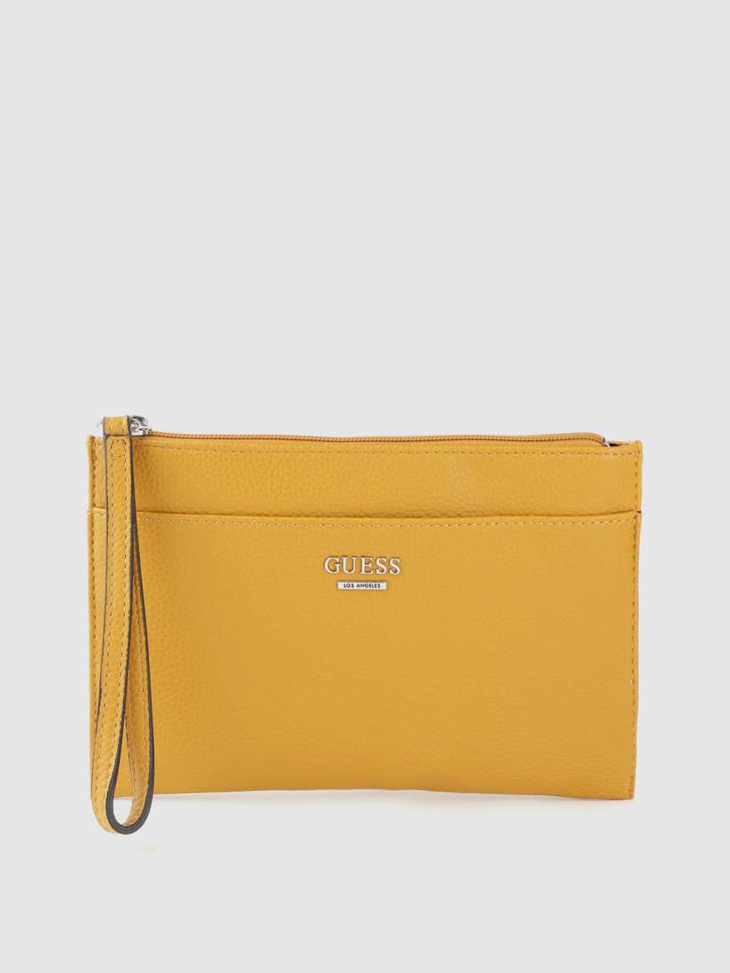 Mustard yellow guess purse hot sale