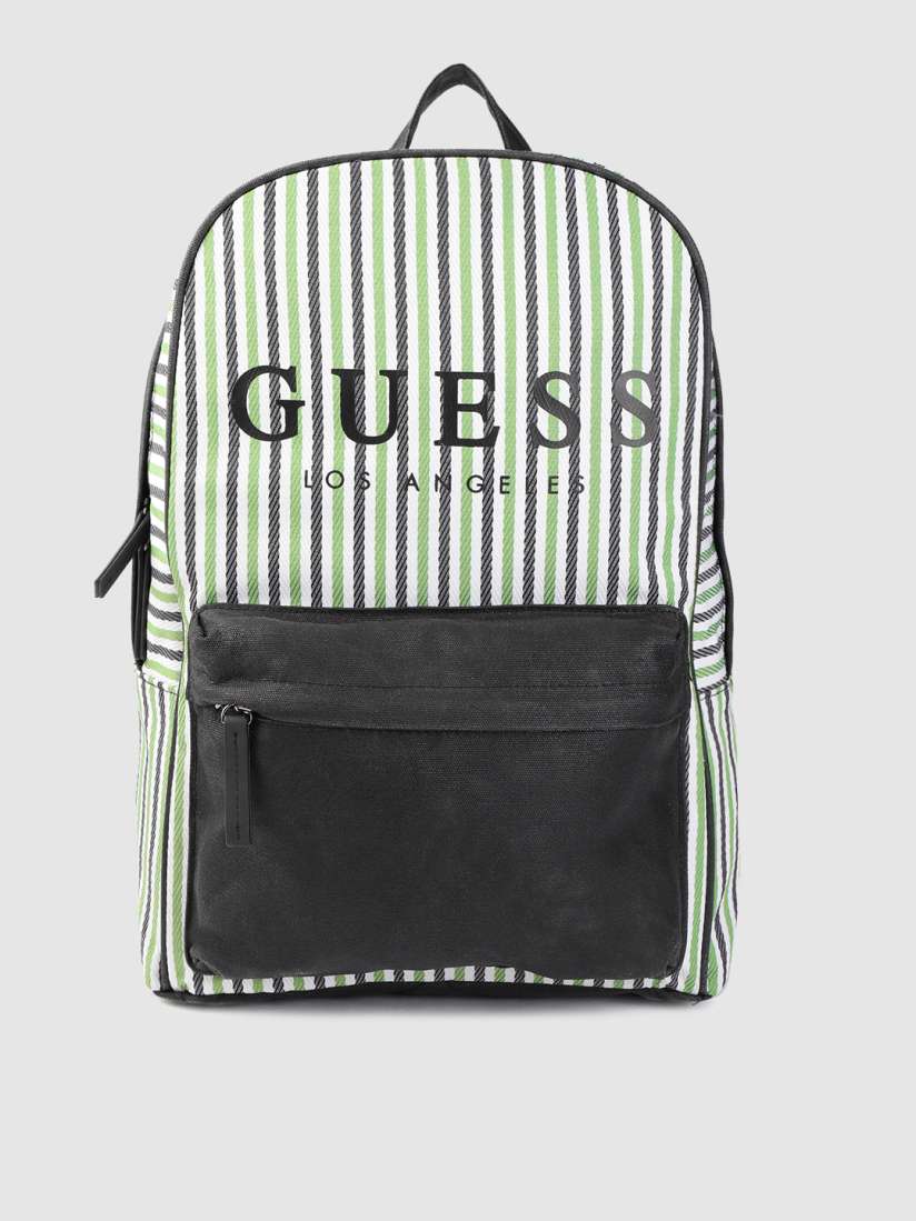 Guess striped backpack online