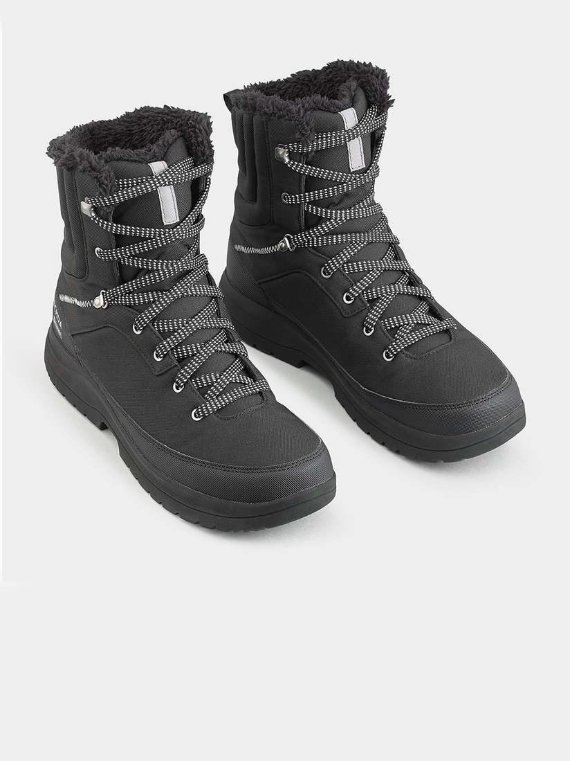 Indiamart Mens Velcro Winter Boots Indiamart Safety Rigger Boots