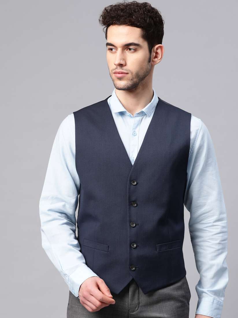 Myntra waistcoat hotsell