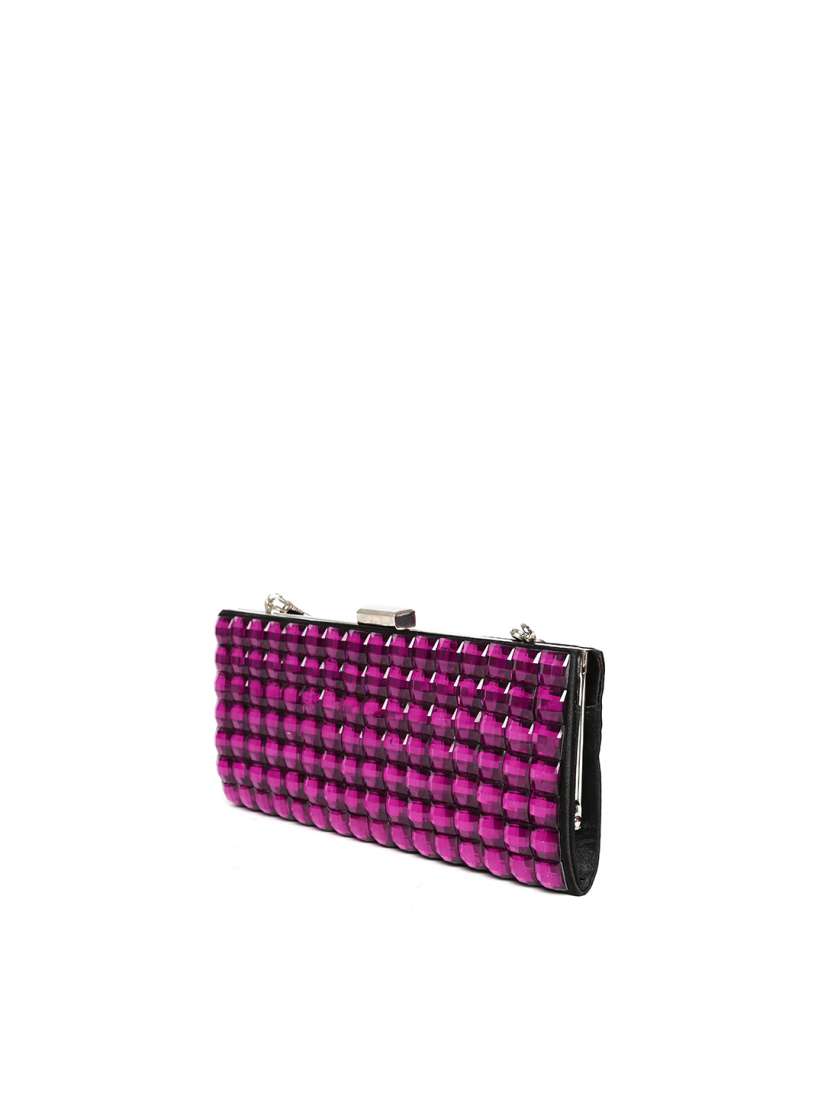 Buy Satya Paul Purple Stone Studded Clutch with Chain Strap Clutches for Women 1299912 Myntra