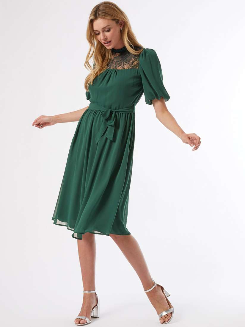 Dorothy perkins green dress top