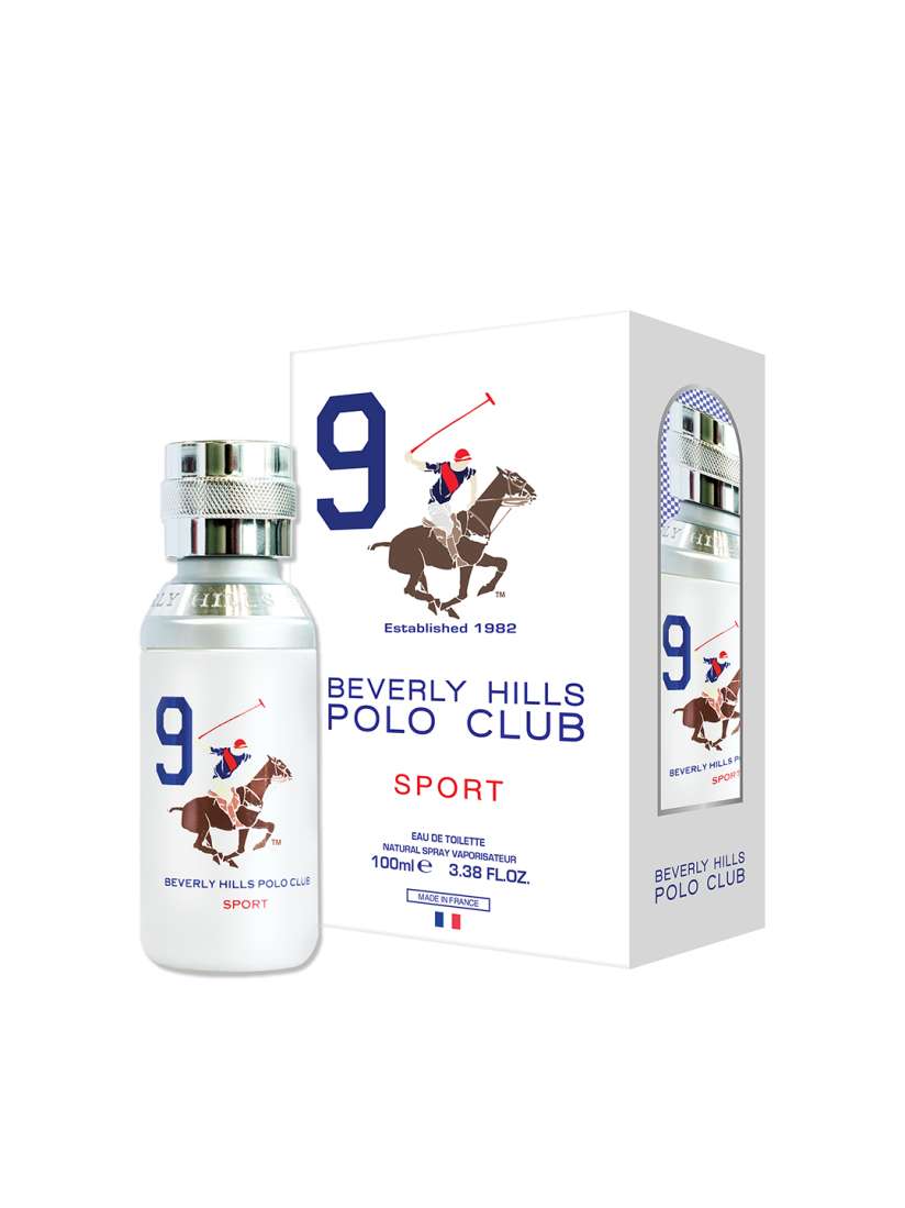 Buy Beverly Hills Polo Club Men Sport No. 9 Eau de Toilette 100ml Perfume for Men 1300586 Myntra