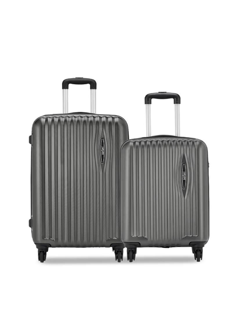Buy Safari Glimpse Set of 2 Poly Carbonate Small Medium Hard Trolley Bag Trolley Bag for Unisex 13023048 Myntra