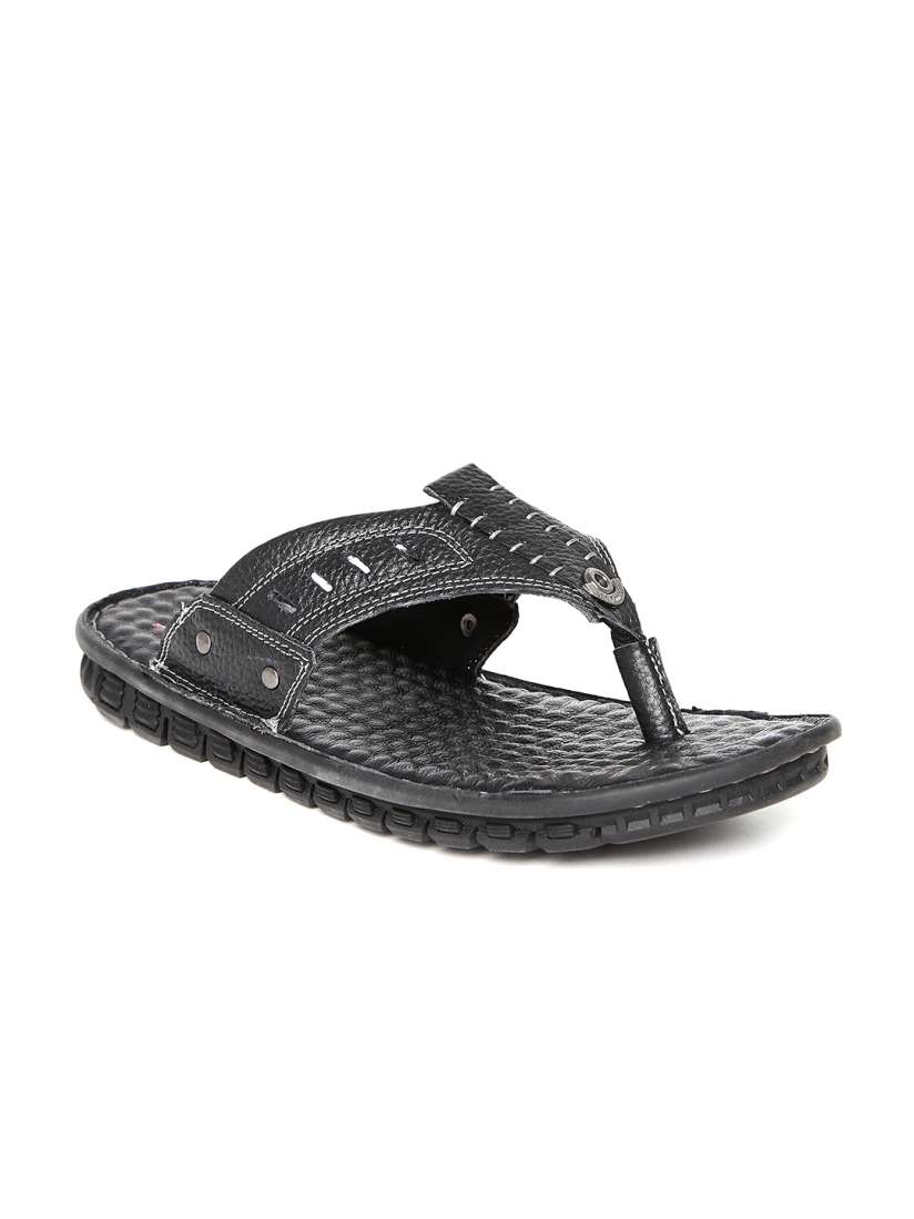 Buy Lee Cooper Men Black Leather Sandals Sandals for Men 1302407 Myntra