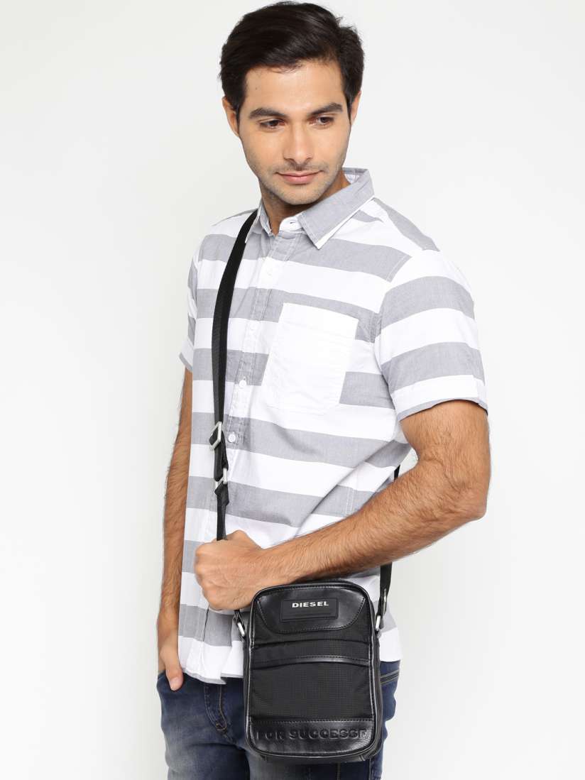 Diesel mens messenger bag sales