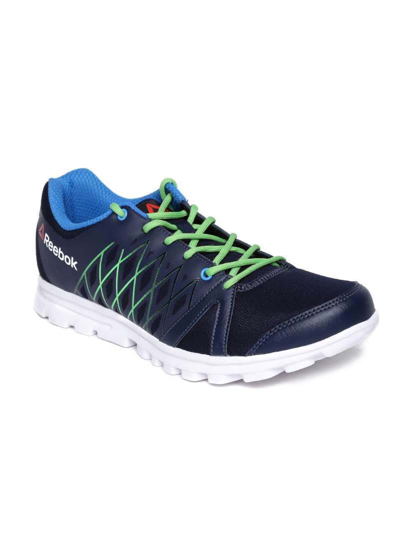 Reebok navy running sport shoes for men on sale