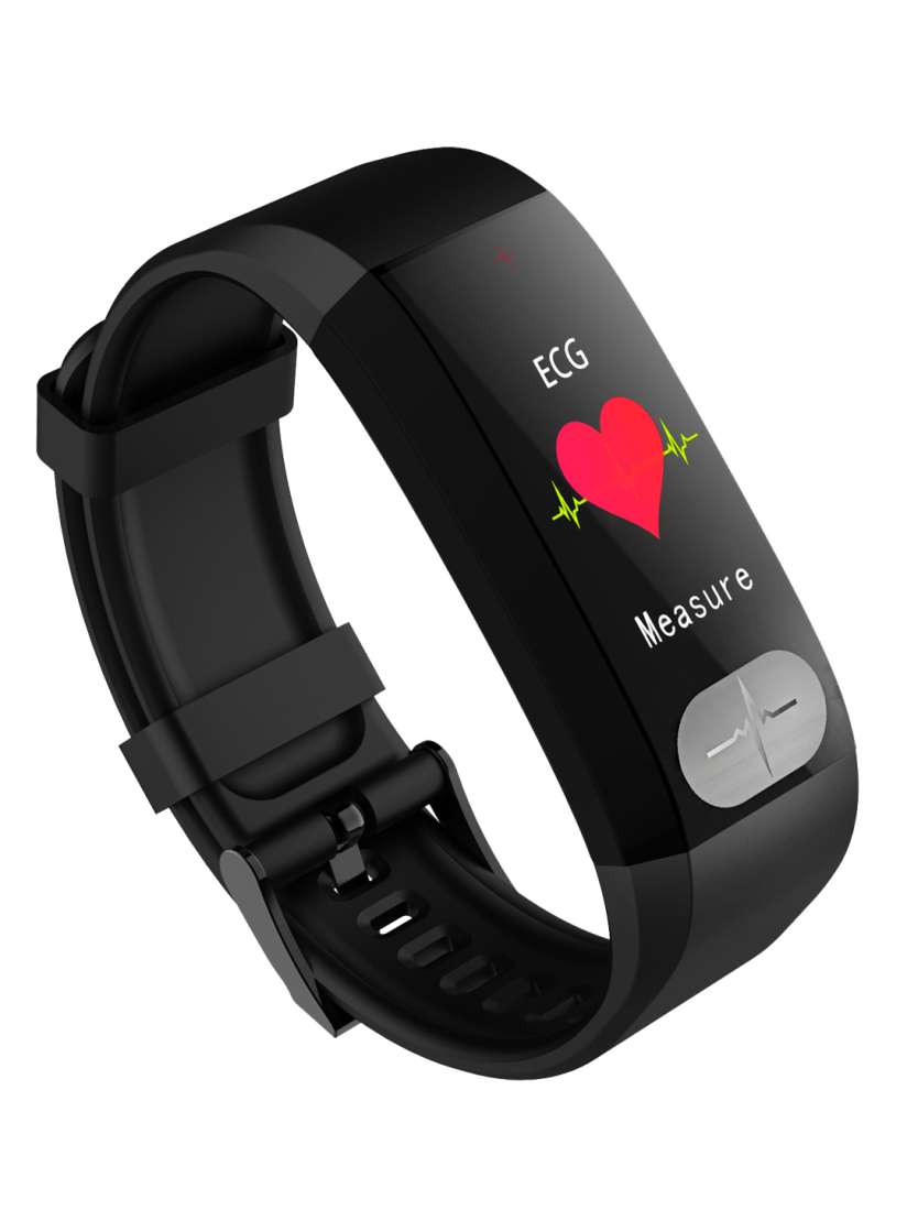 Buy GOQii Unisex Black Vital ECG Tracker Smart Fitness Band Fitness Bands for Unisex 13066966 Myntra