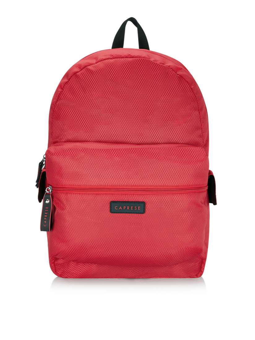 Buy Caprese Women Red Textured HARPER Backpack Backpacks for Women 13072442 Myntra