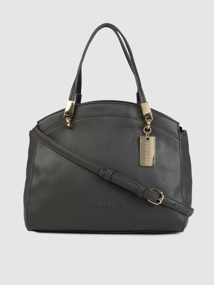 Buy Caprese Black Solid CARINA Shoulder Bag Handbags for Women 13072684 Myntra