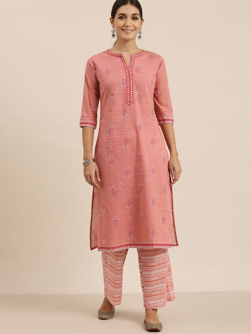 Vishudh kurta palazzo sets myntra top