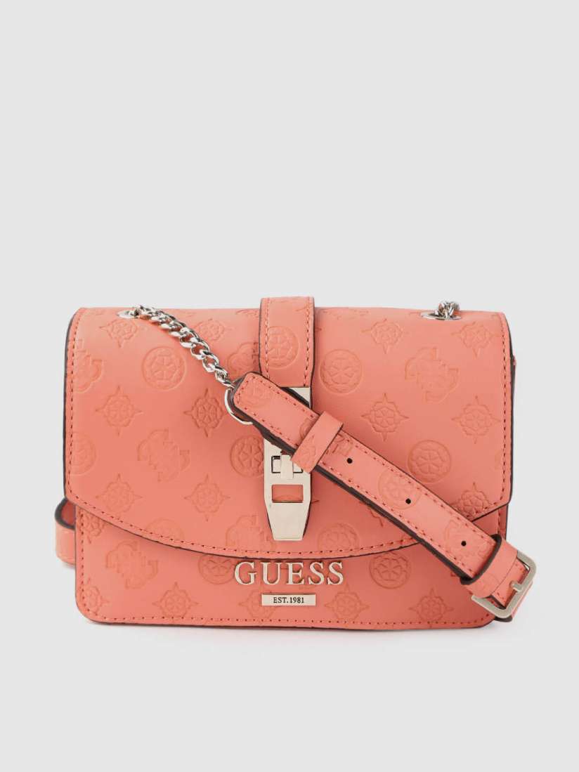Guess sling bag orange online