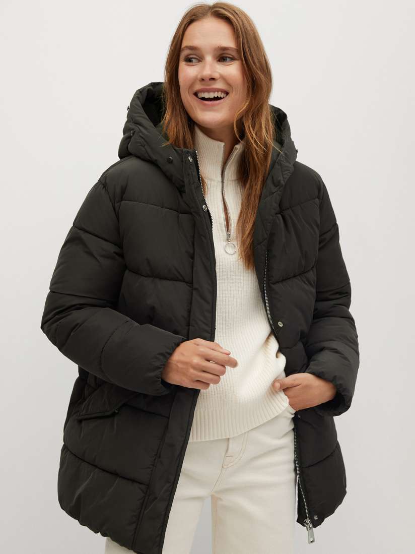 Mango puffer coats shop
