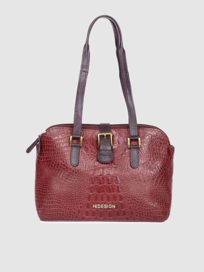 Buy Hidesign Red Animal Textured Shoulder Bag Handbags for Women 13102444 Myntra