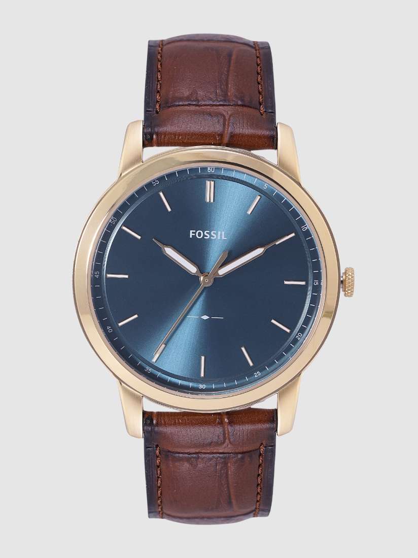 Buy Fossil Men Blue Analogue Watch Watches for Men 13144460 Myntra