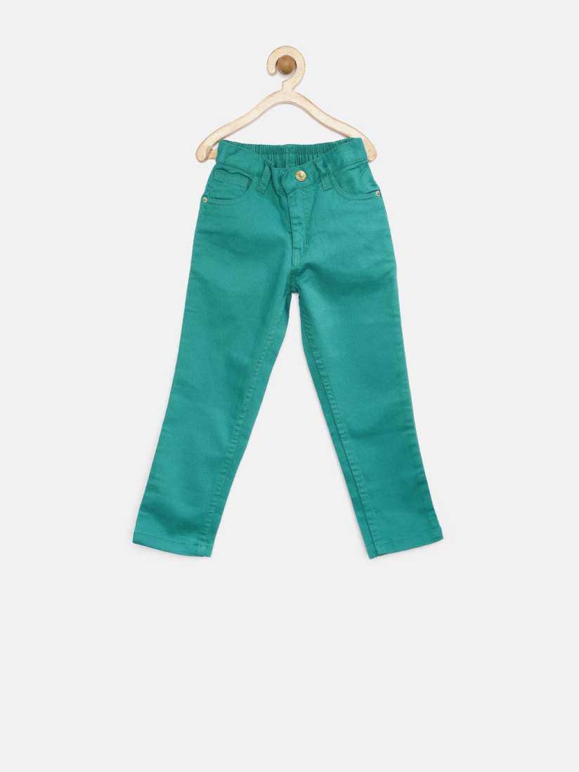 Buy Gini Jony Girls Green Stretchable Jeans Jeans for Girls 1314463 Myntra