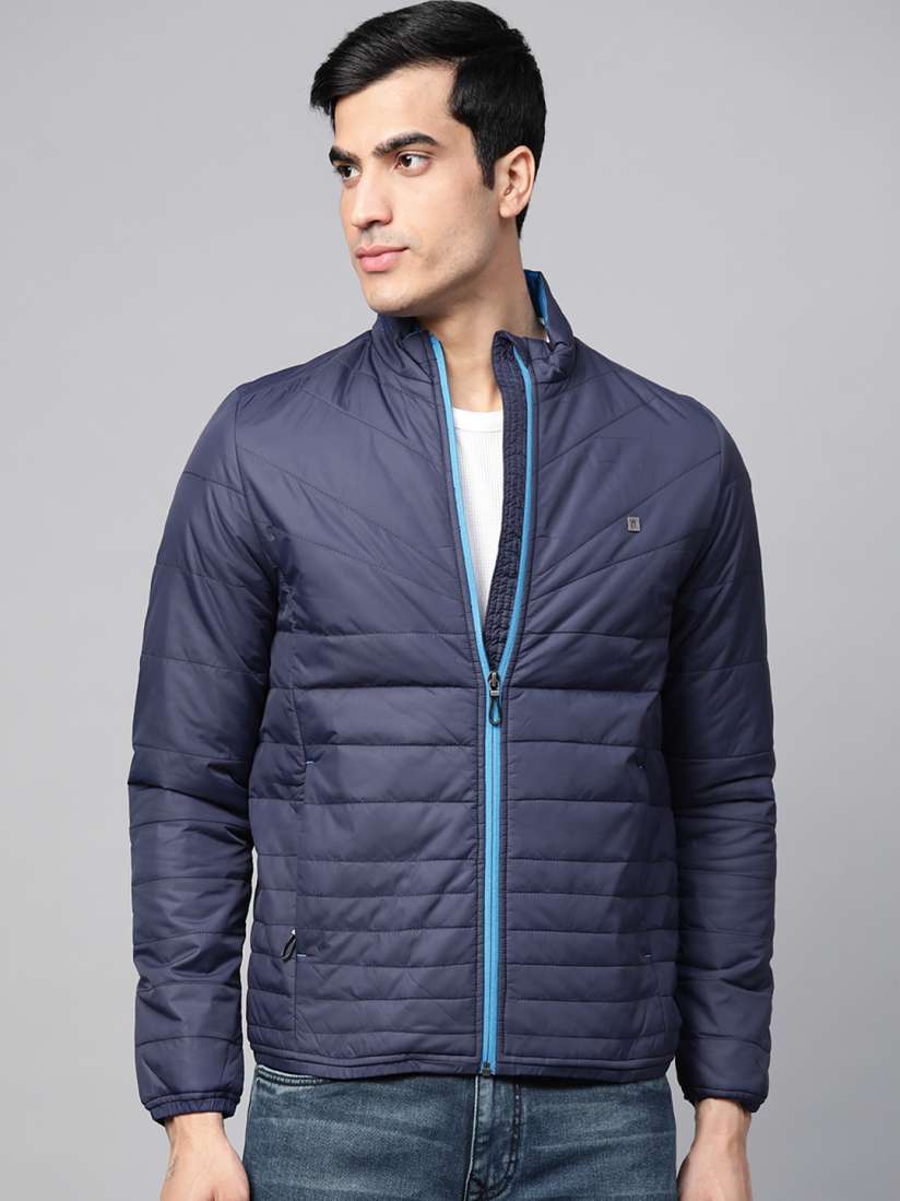 Buy Louis Philippe Sport Men Navy Blue Solid Tailored Jacket Jackets for Men 13154568 Myntra