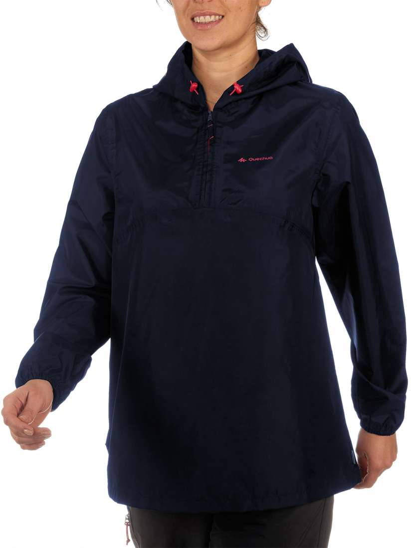 Buy Quechua By Decathlon Women Navy Blue Solid Rain Jacket Rain Jacket for Women 13169148 Myntra