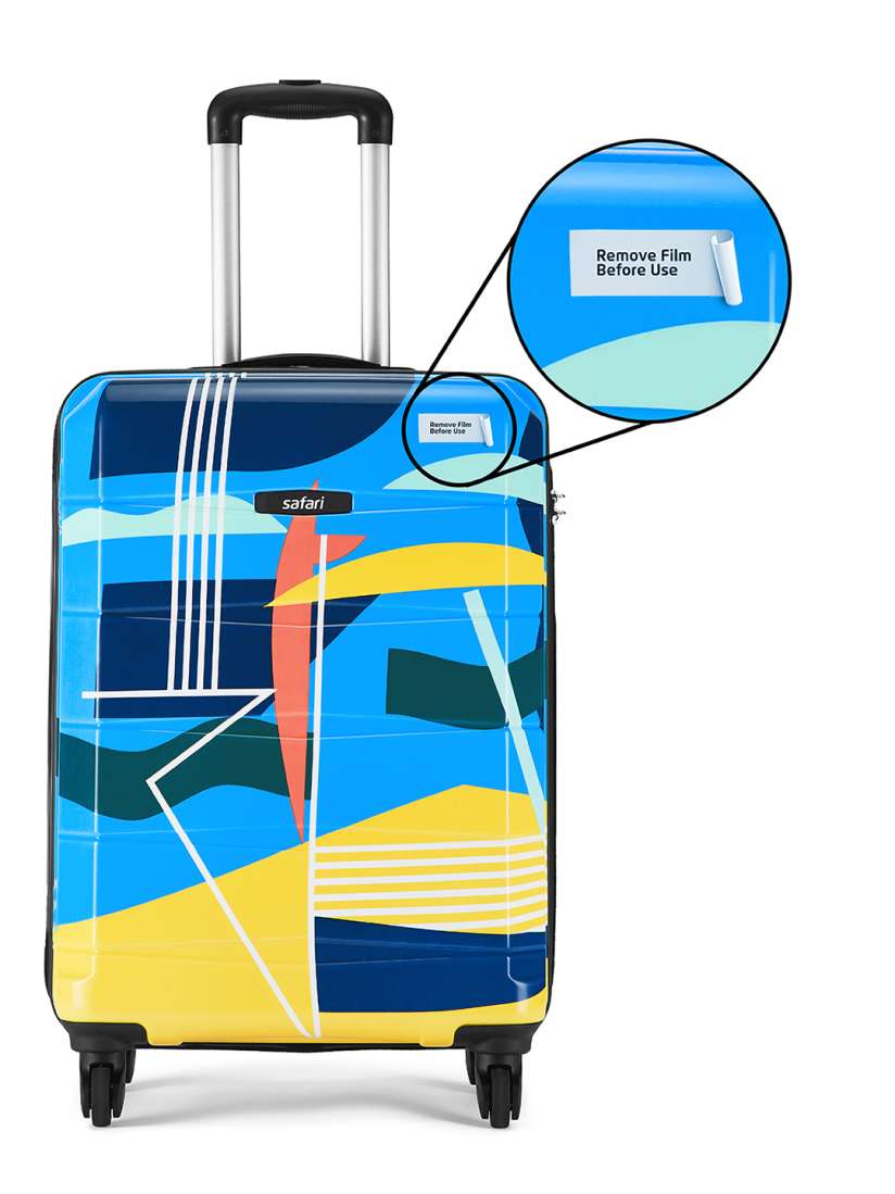 Buy Safari Regloss Detour Printed Poly Carbonate Small Hard Trolley Bag 55 cm Trolley Bag for Unisex 13171868 Myntra