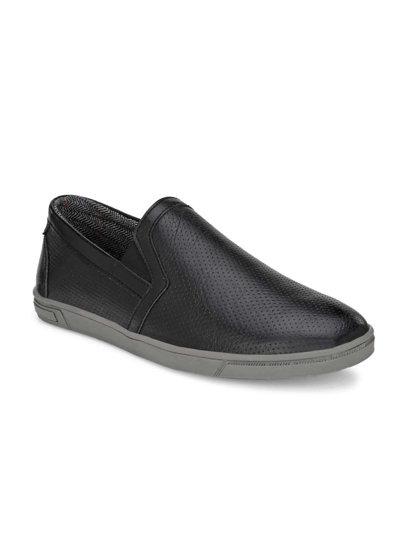 Buy Provogue Men Black Slip On Sneakers Casual Shoes for Men 13175048 Myntra
