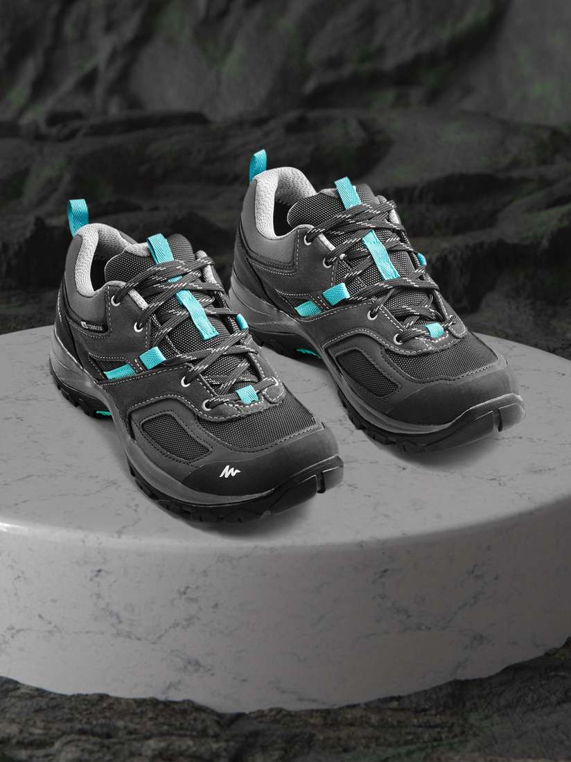 Decathlon Hiking Trainers Womens Waterproof Decathlon Grey Gym