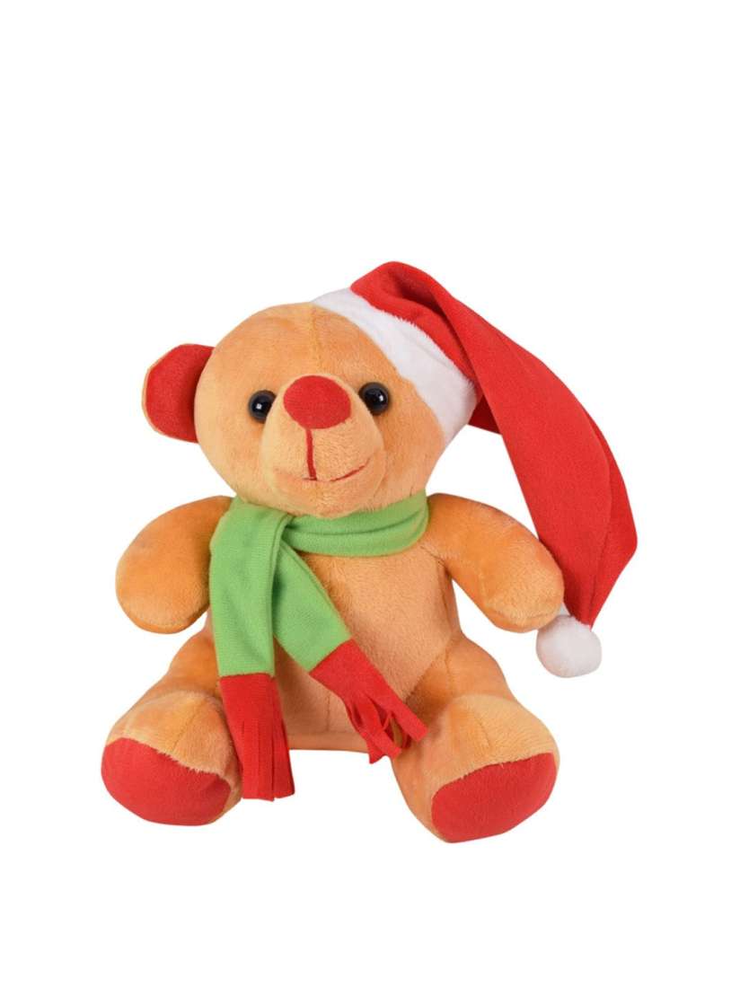 Buy Ultra Kids Brown Red Christmas Gift Santa Teddy Bear Soft Toy Soft Toys and Dolls for Unisex Kids 13181822 Myntra