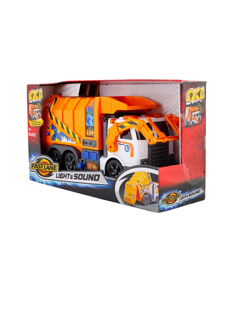 Fast lane light and sound garbage truck cheap