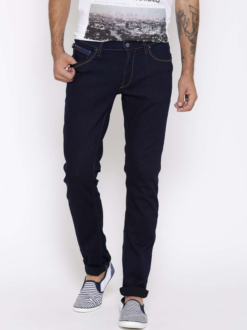 Buy Lee Navy Bruce Fit Jeans Jeans for Men 1320666 Myntra
