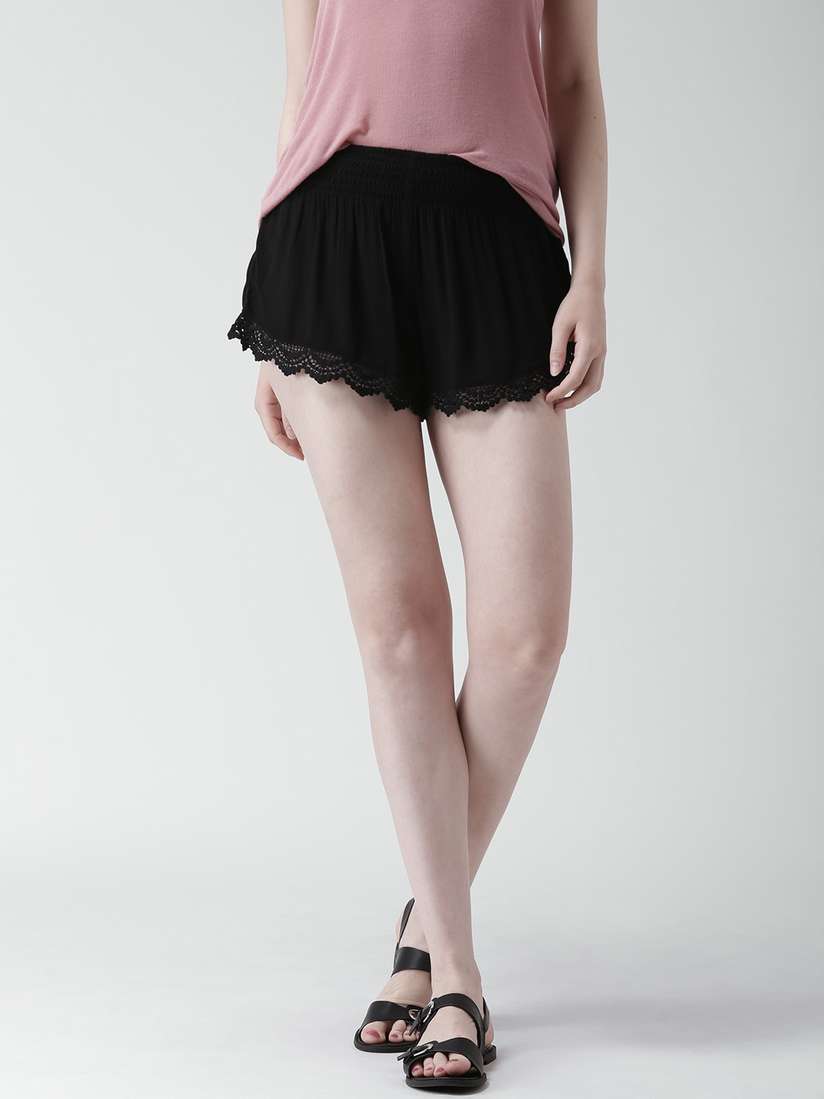 Myntra Forever 21 High Rise Shorts Myntra Crochet Shorts Forever