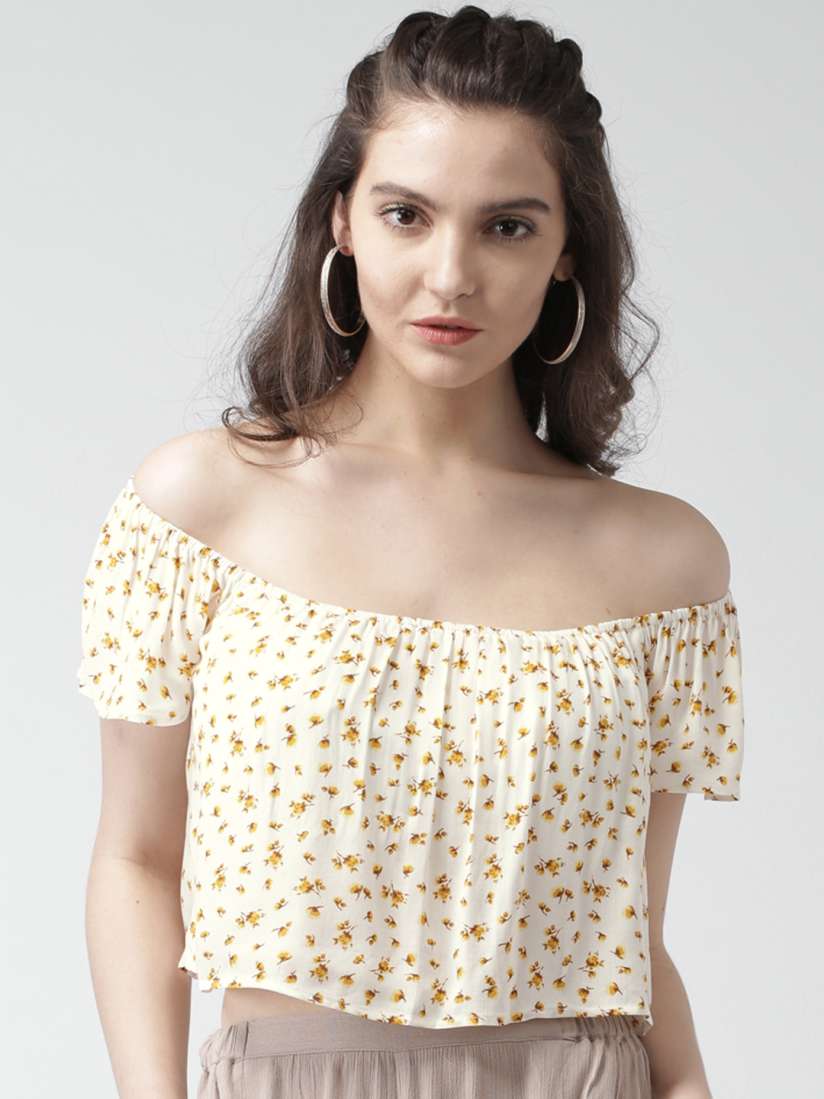 Floral print crop top forever 21 new arrivals