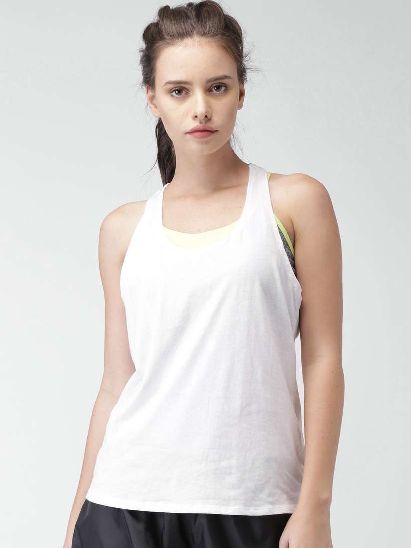 forever 21 white tank