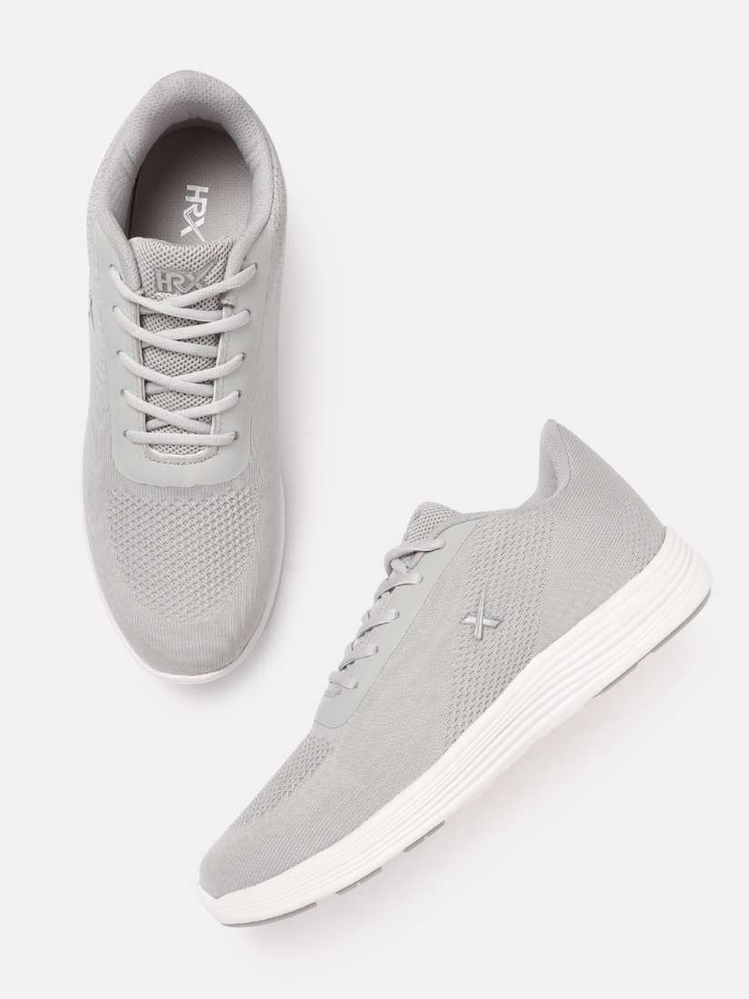 Buy HRX by Hrithik Roshan Women Grey Woven Design Flex Running Shoes Sports Shoes for Women 13223330 Myntra