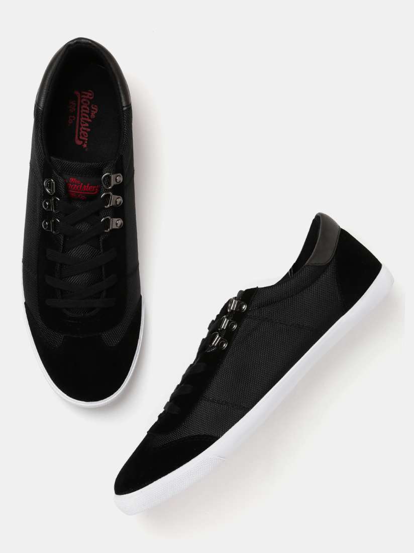 Buy Roadster Men Black Sneakers Casual Shoes for Men 1322994 Myntra
