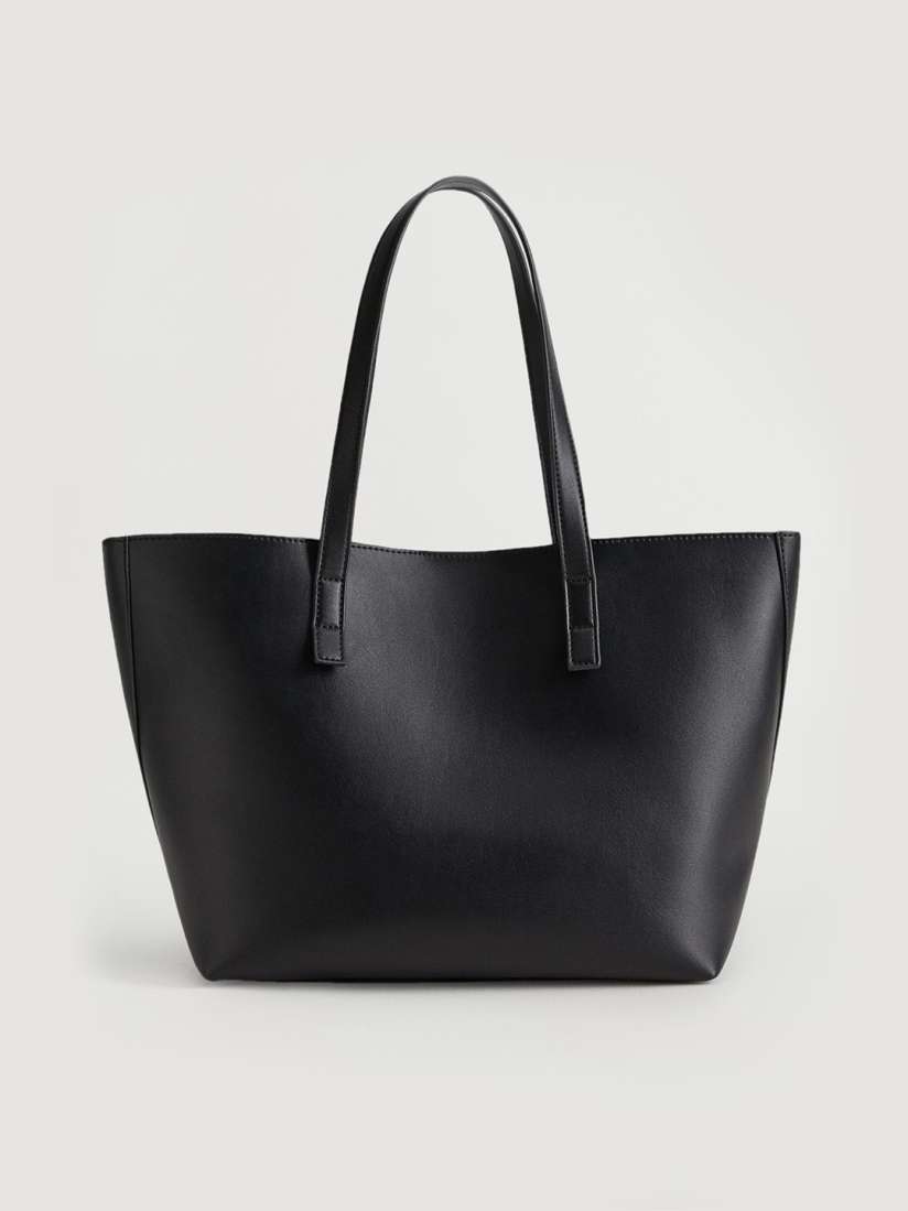 Buy MANGO Black Solid Shoulder Bag Handbags for Women 13236406 Myntra