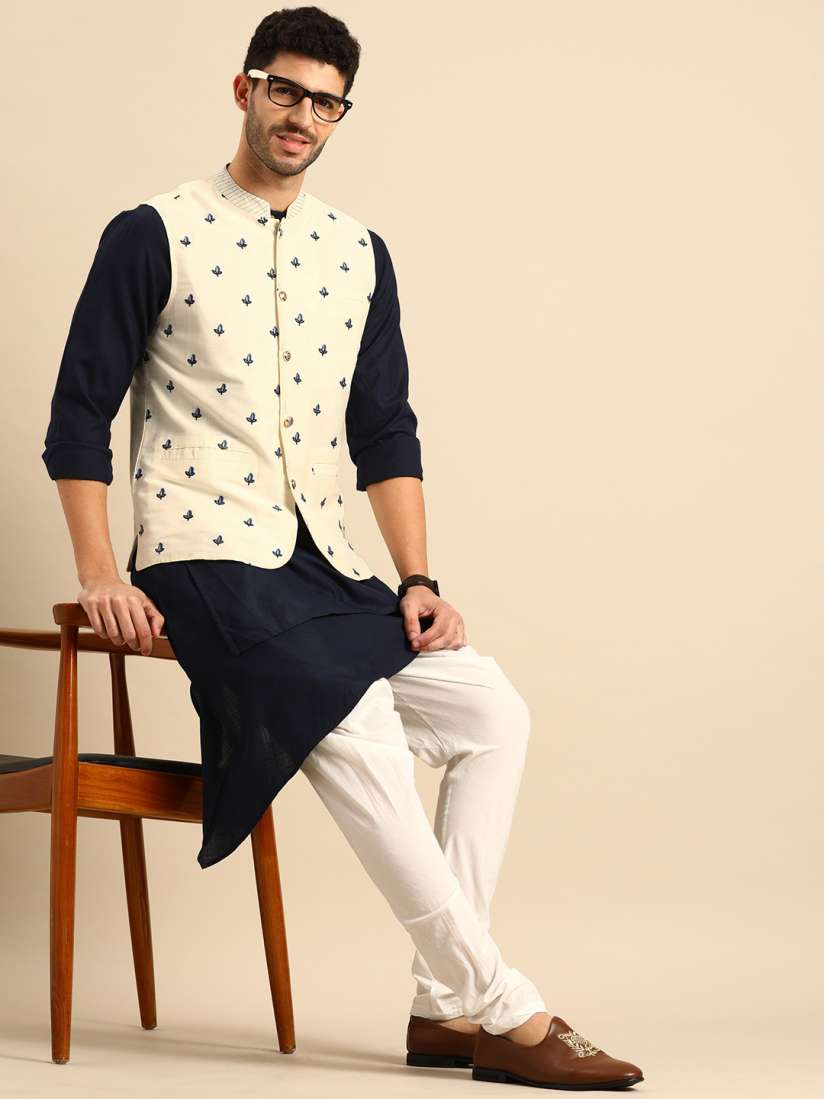 Nehru jacket on myntra shop