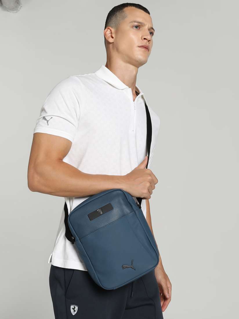 Buy Puma Blue Solid Sling Ferrari LS Portable Bag Handbags for Unisex 13260292 Myntra