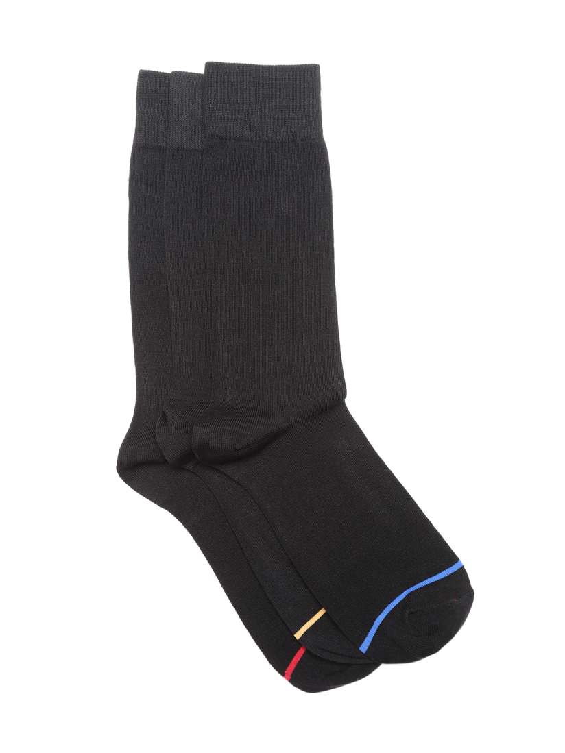Buy Marks Spencer Men Pack of 3 Black Heatgen Thermal Supersoft Above Ankle Length Socks Socks for Men 13265362 Myntra