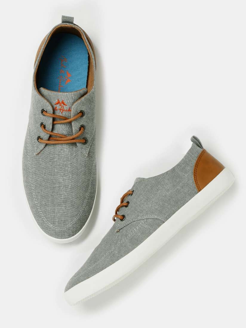 Buy Mast Harbour Men Grey Sneakers Casual Shoes for Men 1328505 Myntra