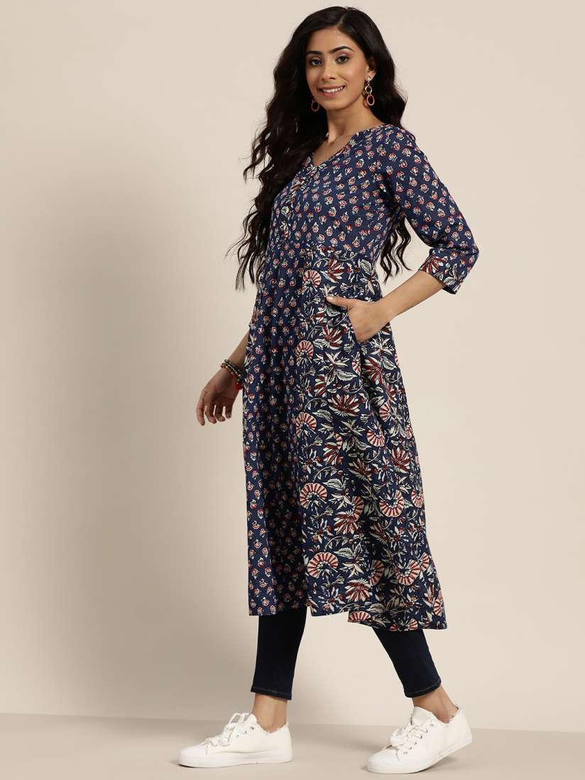 Myntra ladies kurtas on sale