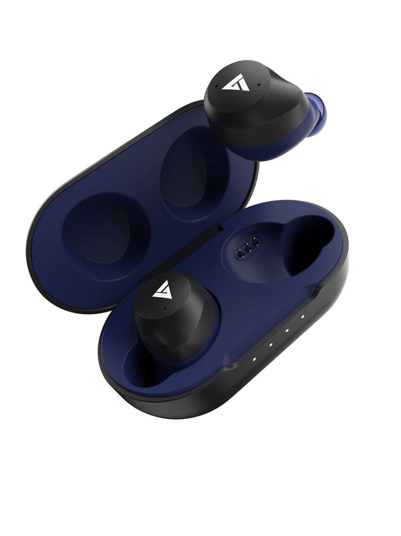 Buy Boult Blue AirBass TrueBuds Wireless with Touch Controls IPX7 Waterproof Headphones for Unisex 13300210 Myntra