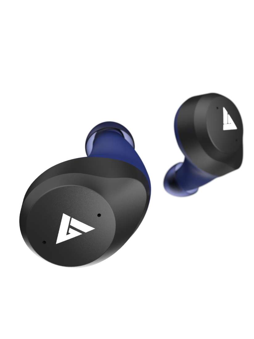 Buy Boult Blue AirBass TrueBuds Wireless with Touch Controls IPX7 Waterproof Headphones for Unisex 13300210 Myntra